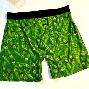 Rick and Morty Pickle Rick’s XL boxer briefs